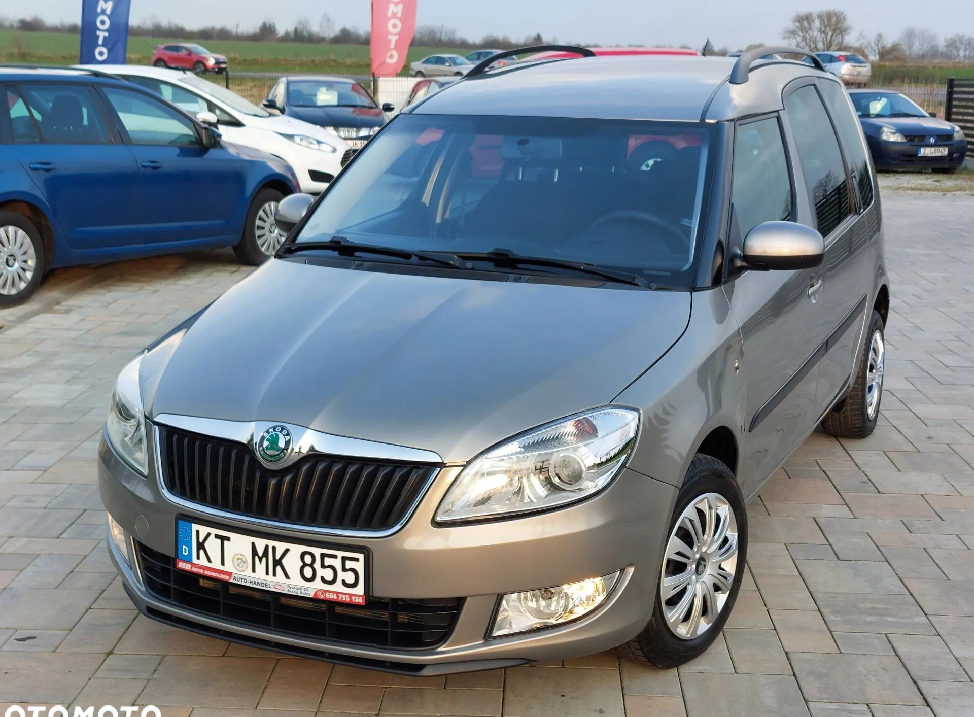 Skoda Roomster cena 19999 przebieg: 119000, rok produkcji 2012 z Maków Mazowiecki małe 781